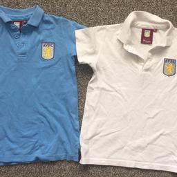 Aston Villa T-shirt’s perfect condition. Age 6-7. Collection only from Chelmsley Wood B37,  4.00 each or both for £6.00.
