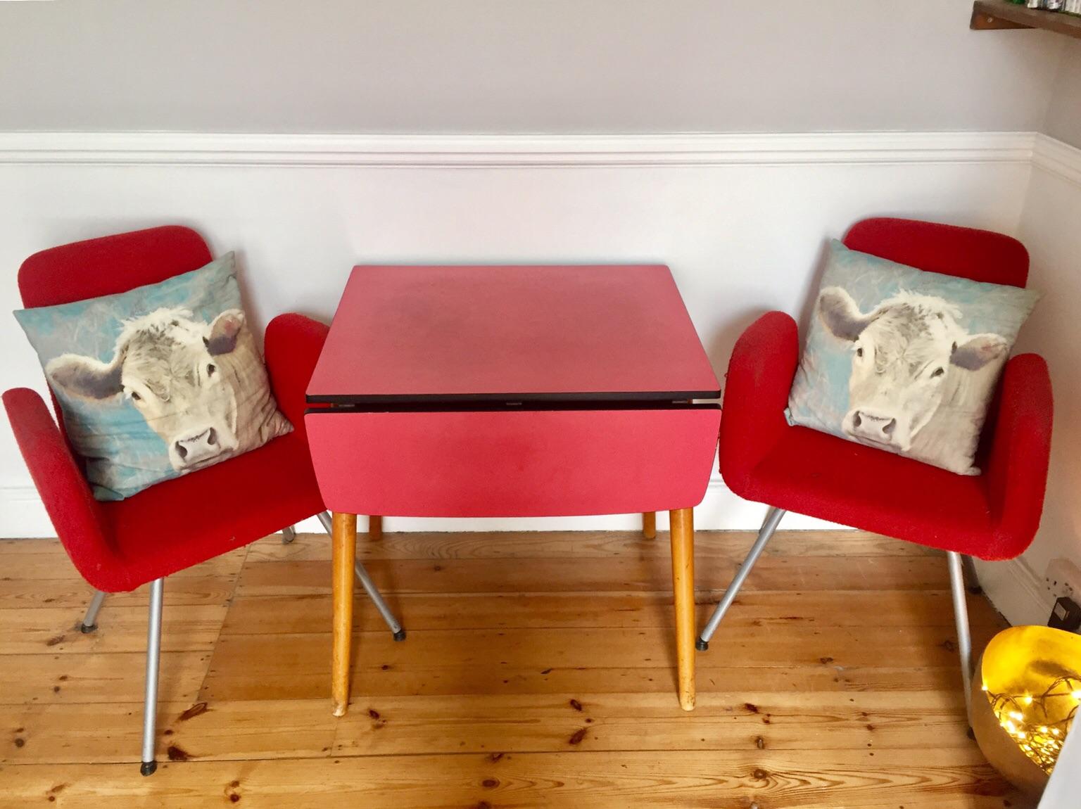 1950s Formica Drop Leaf Table With Chairs In E17 London Borough Of   5ccef6f28c0aad36c6553ffc