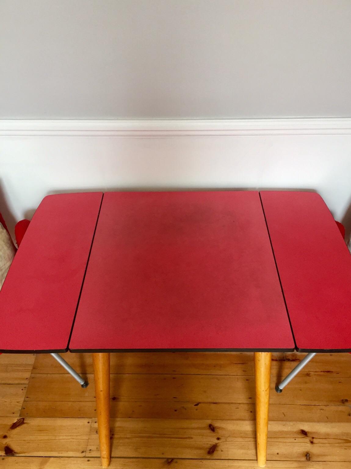 1950s Formica Drop Leaf Table With Chairs In E17 London Borough Of   5ccef6f5fc832c3a94480378