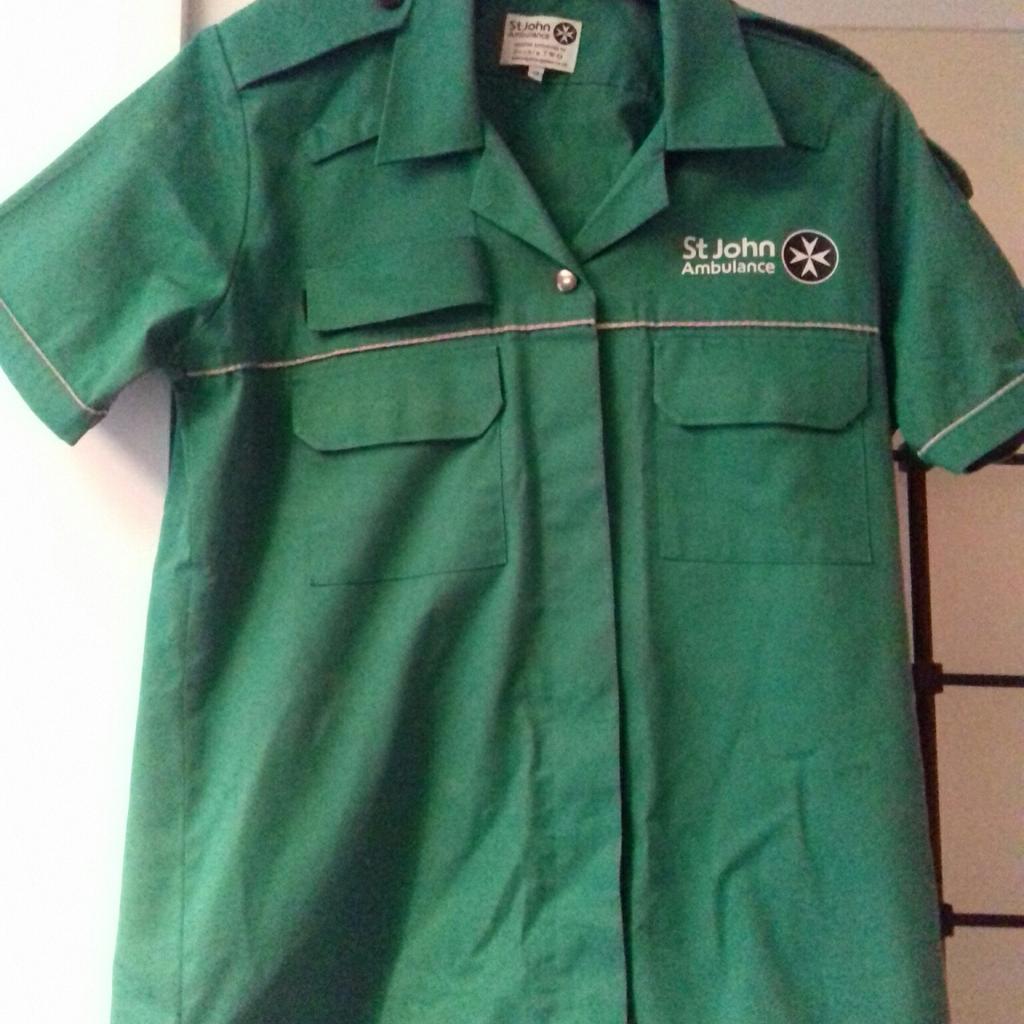 ladies size 12 st John's ambulance shirt immaculate condition from a smoke free pet free home