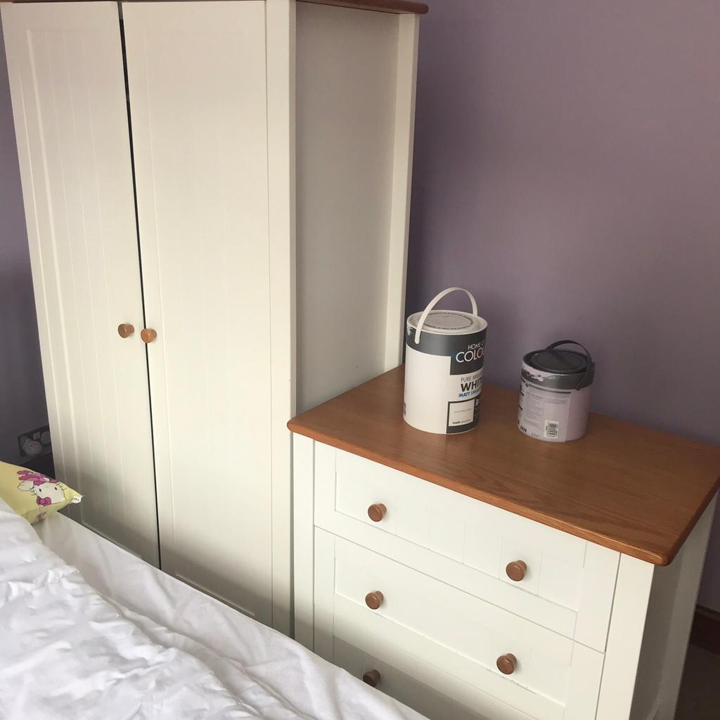 Mothercare summer oak wardrobe hotsell