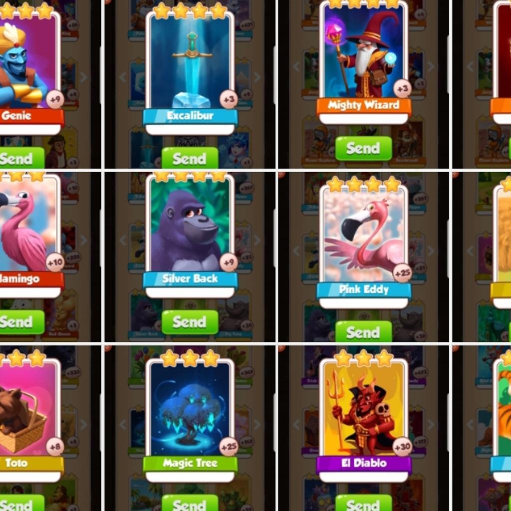 Coin Master Rare Cards Lettuce Santa Wizard in NE29 Tyneside fr  50,00  zum Verkauf | Shpock AT