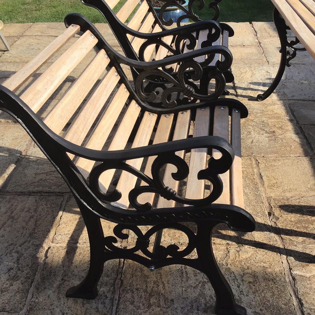 Refurbished cast iron garden furniture set in Manchester for £400.00