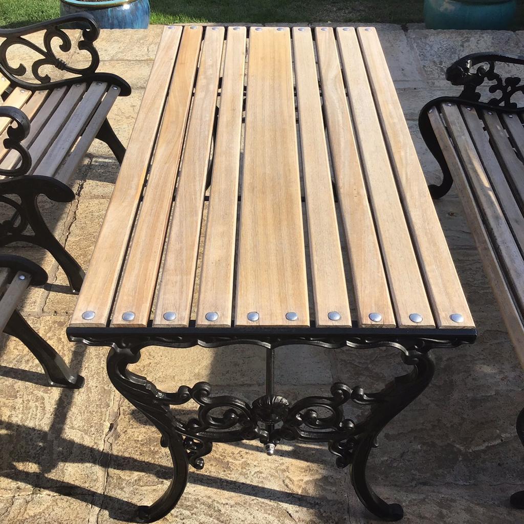 Refurbished cast iron garden furniture set in Manchester for £400.00