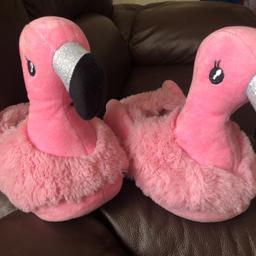 Flamingo slippers 
13-1 child’s