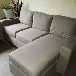 Fabric gray sofa