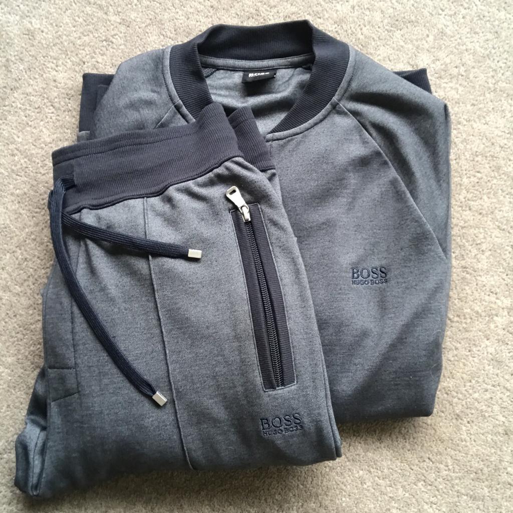 Hugo boss clearance tracksuit flannels