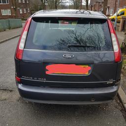 Ford focus c-max 
Has dent and ware
56 plate
Scrap or Fixer up
V5c book available 
No time wasters 
Mileage in picture.
Will not reply stupid messages or stupid offers.
Viewing possible but to only serious buyers.
Drives
Needs new tires and servicing 
Mot till June
Need gone ASAP
ONO