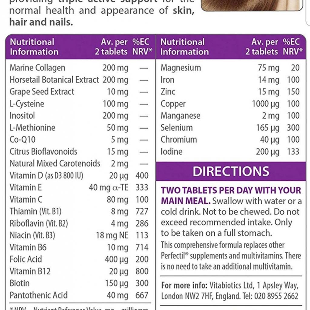 perfectil plus hair growth supplements in HA4 Hillingdon für 10,00 ...