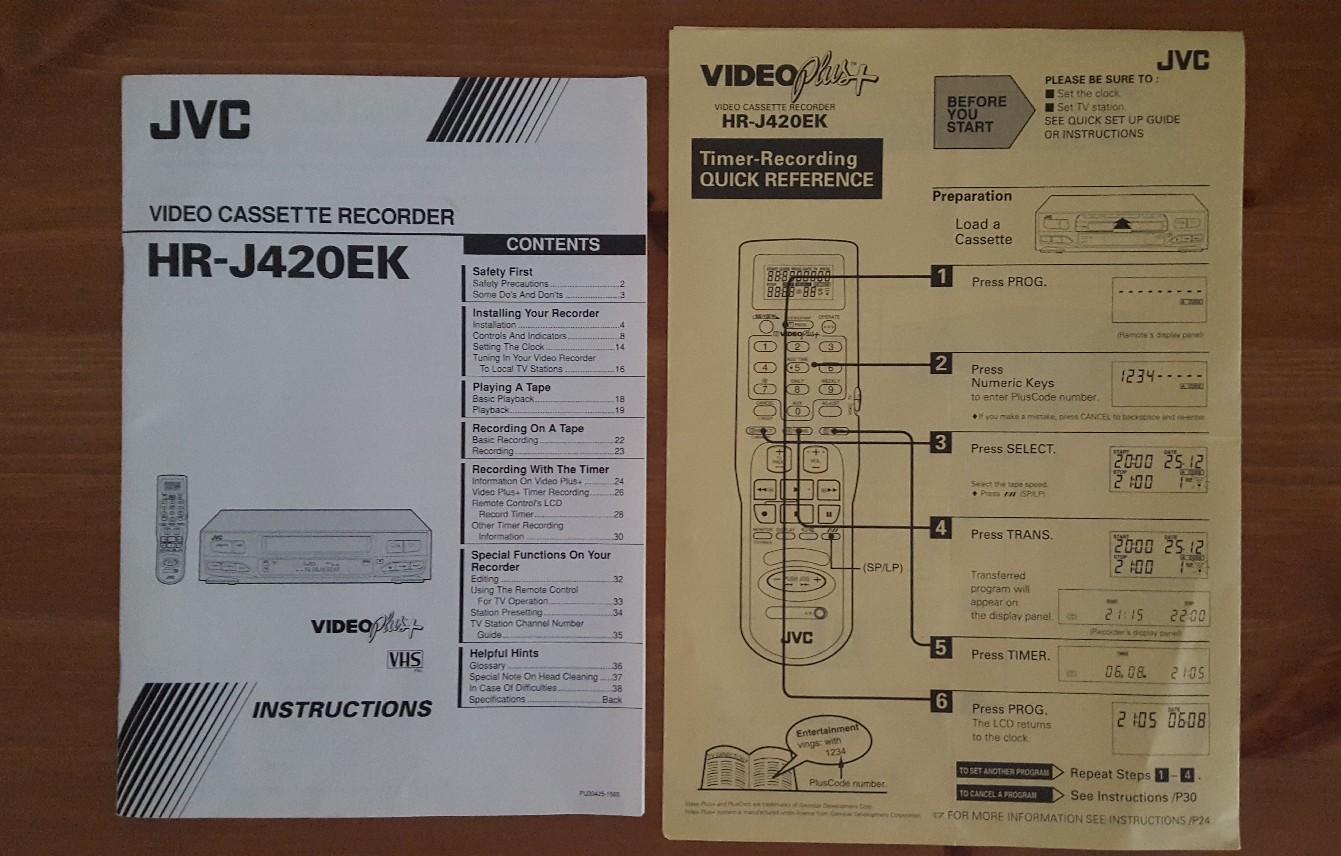 JVC VHS VIDEO RECORDER in B43 Sandwell für £ 35,00 zum Verkauf | Shpock AT