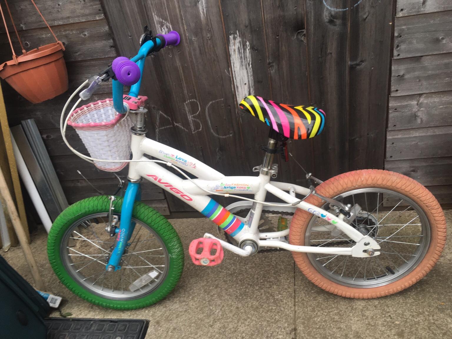 Avigo rainbow bike hot sale