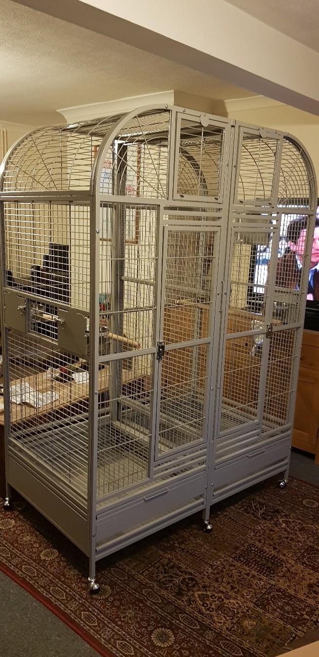 large Castello 1Rainforest double Parrot cage in Potton for £250.00 for