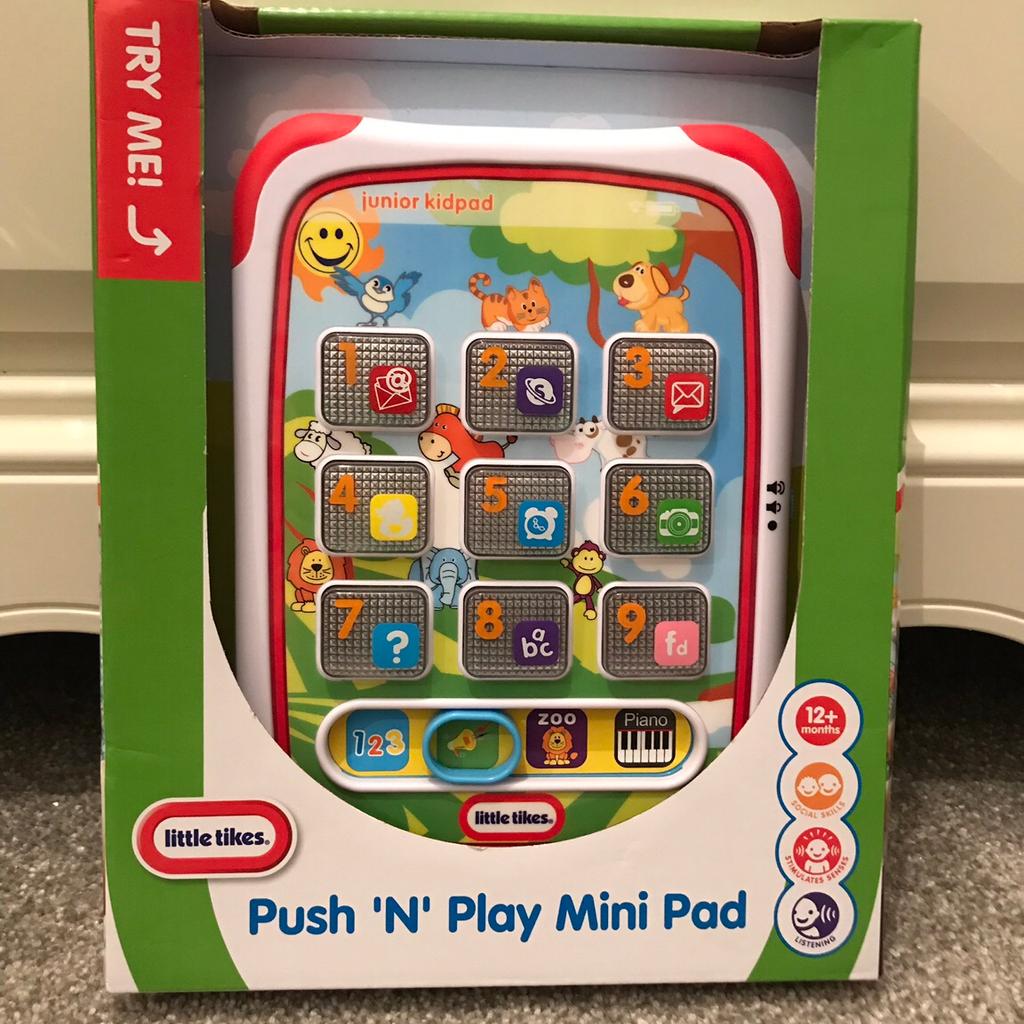 Little tikes push cheap and play mini pad