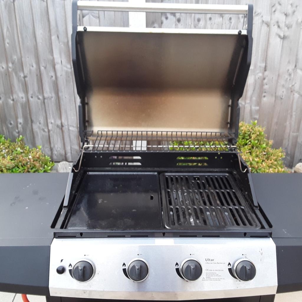 Beefeater clubman catering hot plate barbecue at bedfordshire bbq centre uk