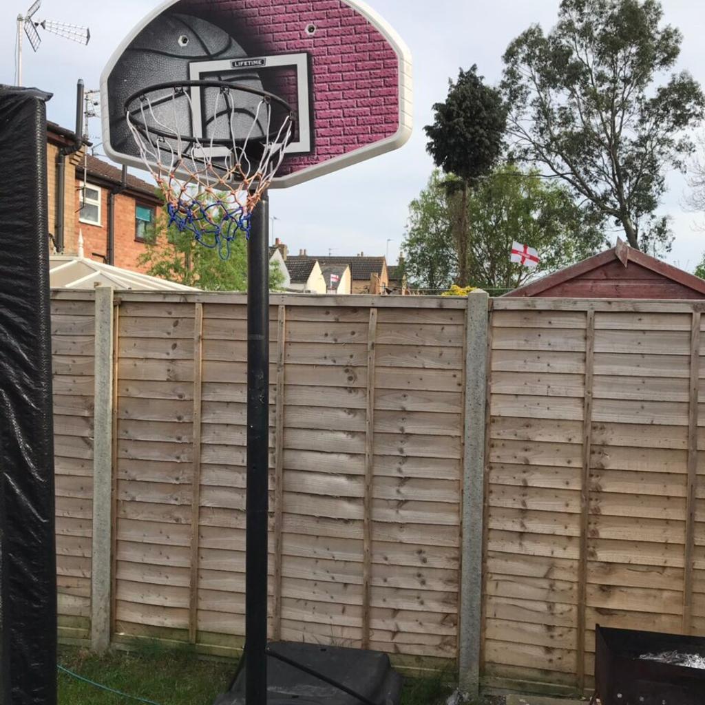 Lifetime Adjustable Portable Basketball Hoop in PE15 March für £ 30,00