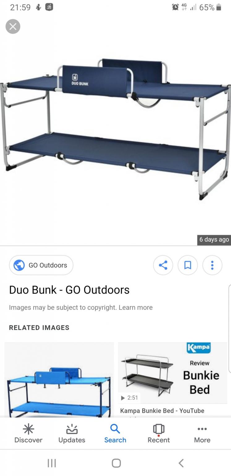 hi gear camping bunk beds in WF15 Kirklees für £ 80,00 zum Verkauf ...