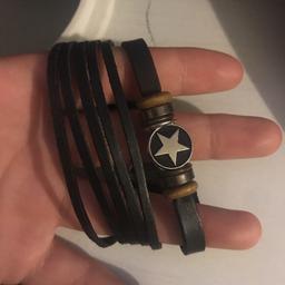 Real leather bracelet can’t post pick up only