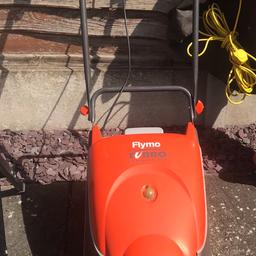 Lawnmower. Works, could do with a new blade but still does the job well as it is with the current blade. (the blades aren’t expensive). Comes with the power lead and a blade remover tool.