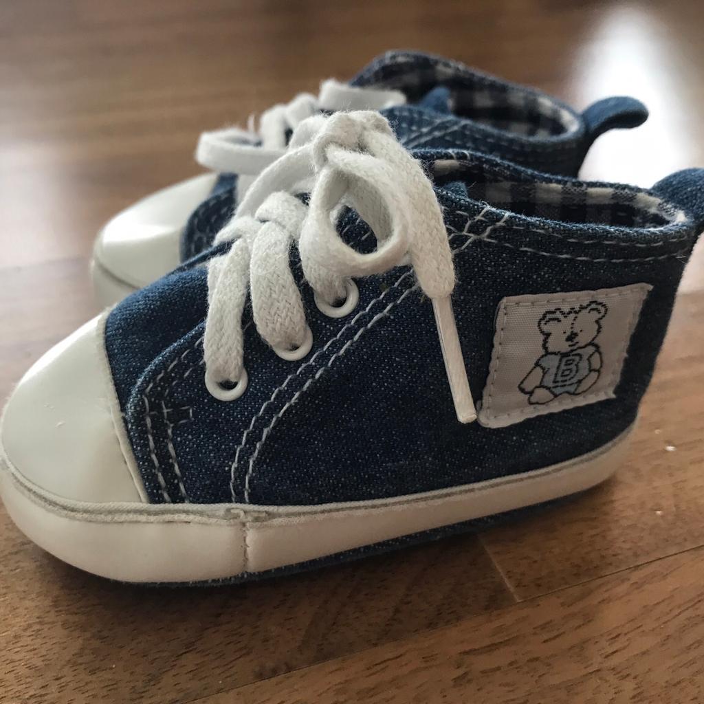Baby Schuhe blau Größe 16 NEU