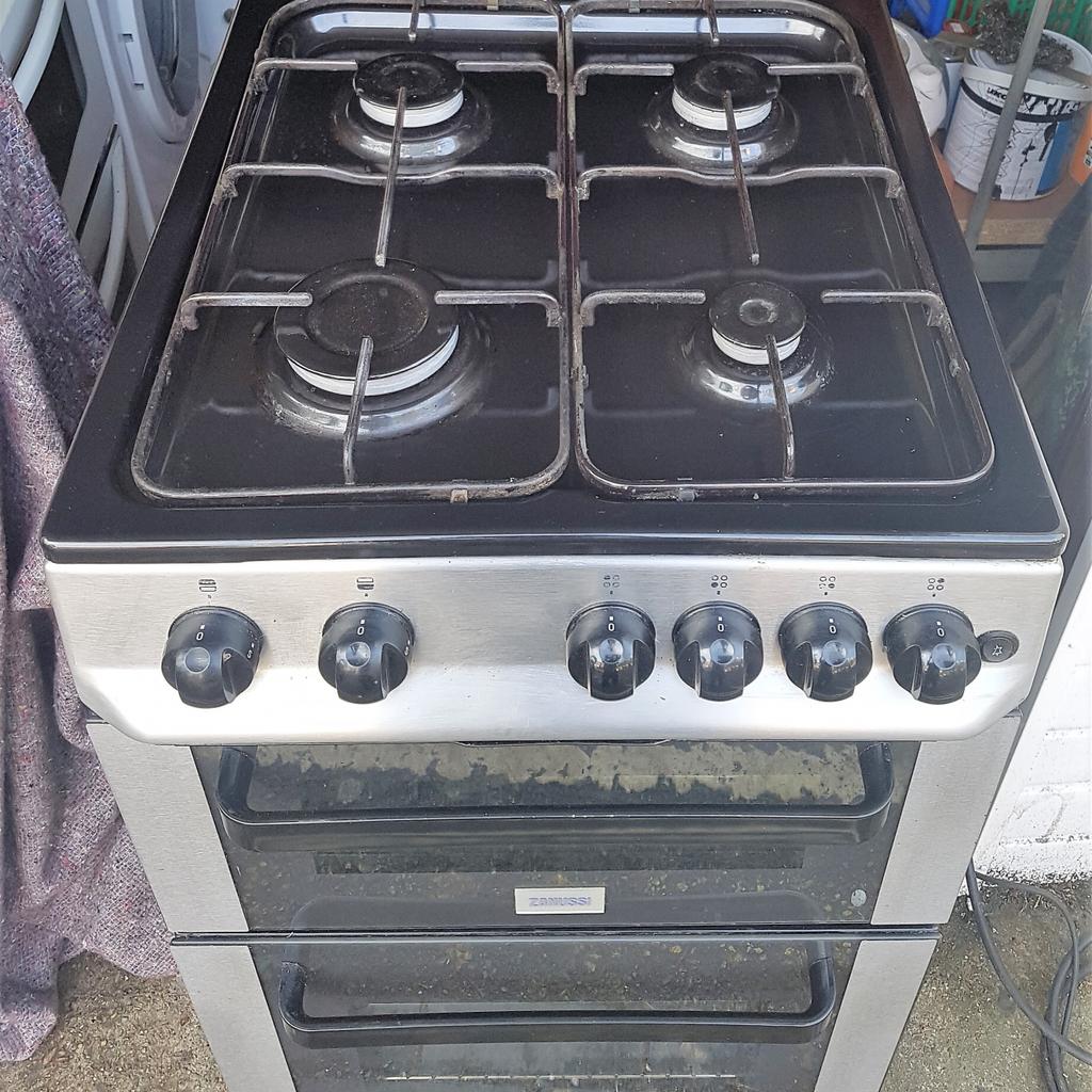 Zanussi ZCG563FX 50cm Gas Cooker Double Oven in TW8 London for £65.00