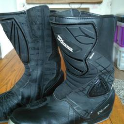 size 12 men's motorbike boots
good condition 
collection only