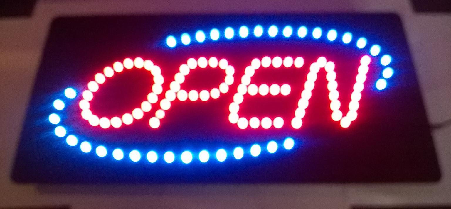 "Open Sign" Window Display Neon Light in IG6 Redbridge für £ 20,00 zum