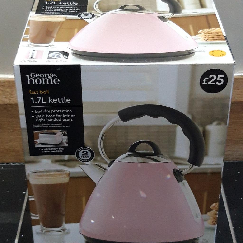 Pink on sale kettle asda