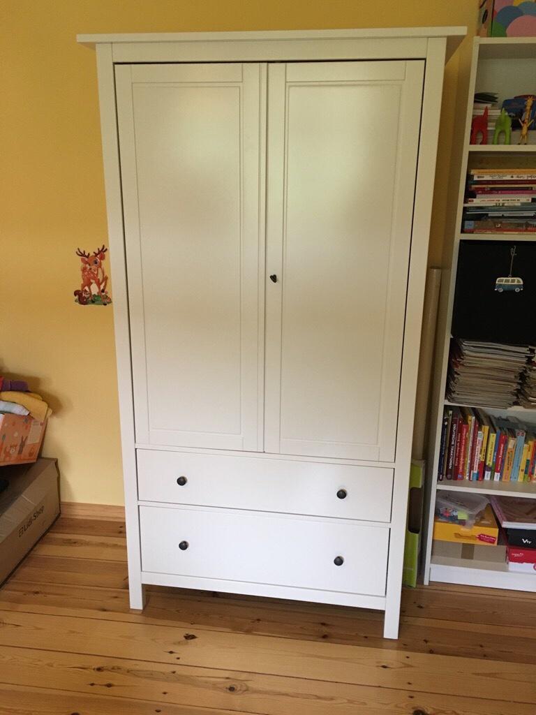 ikea hemnes kleiderschrank weiß schubladen in 10117 berlin für 140