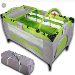 Award winning travel cot playpen by Infantastic
This cot is amazing for so many different ways, you can use the 2 different sleeping positions, a changing mat what clips on, and the playpen which has a hatch the end with a zipper, features a pocket for storing items nappies etc, as well as wheels on one end so that large wheels can be locked.
This really have everything for your child, it was only used 2-3 times and was put away and forgot about, in comes in the travel bag with instructions.