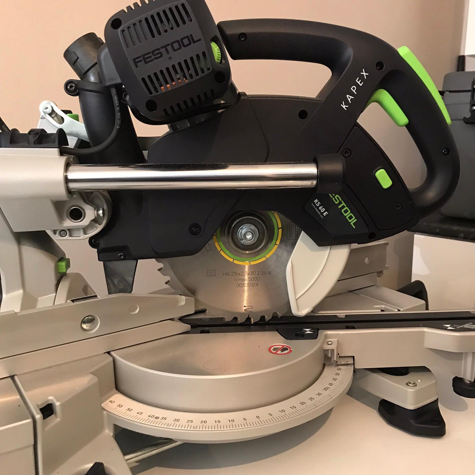 Festool kapex ks60 And angle finder in LN8 Lindsey for £550.00 for sale