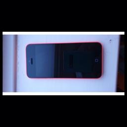 iPhone 5c pink on EE good little phone comes with box charger