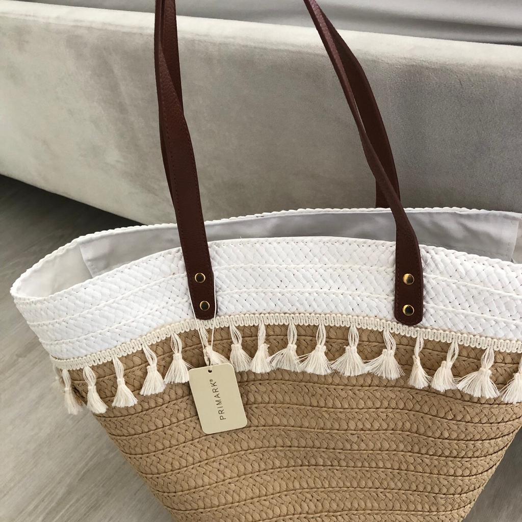 Primark straw best sale beach bag