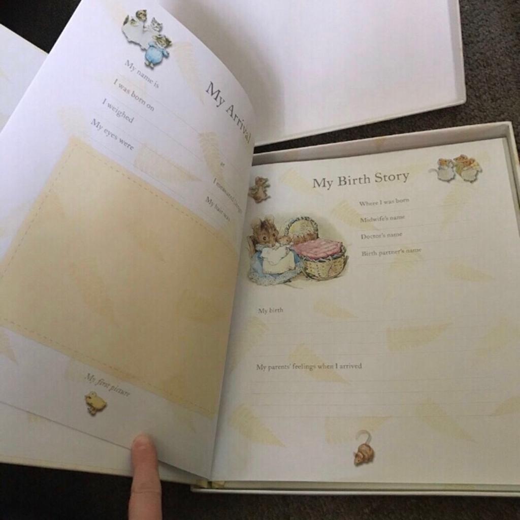 Baby record book Peter Rabbit in WS10 Sandwell for £3.00 for sale Shpock