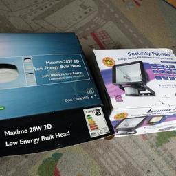 BNIB, been in garage hence box condition.  Both suitable for external use, 2d can bw used internally. These are professional quality items, not 2 b mistaken for DIY equivalents