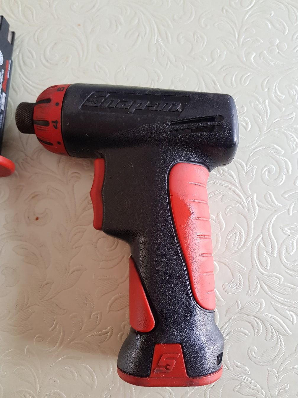 snap on 7.2v screwdriver 1/4" in East Staffordshire for £45.00 for sale