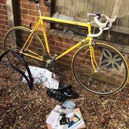 British eagle Lovely condition, Reynolds 531 & 501 frame & forks , speedo timer , full wet weather mudguards, mavic rims ,shimano shoes size 10 , bell , handbook / brochure, full receipts
Ready to ride
Easy pick up j13 M1
