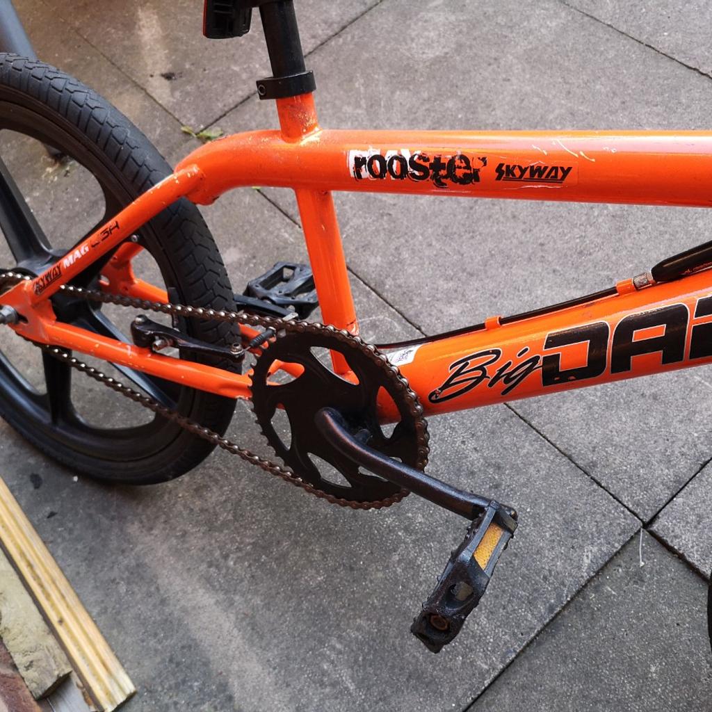 Big daddy rooster top bmx orange