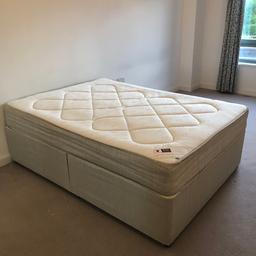 MUST GO BY SUNDAY!! Double bed for sale. Tender sleep mattress with divan bed base.
Bed base is on wheels and comes in two parts.
Measurements are length 190cm, width 135cm and height 60cm.
Only 8 months old!!
In excellent condition, clean and ready to use.
COLLECTION ONLY!!!
quick sale needed!
Any questions, please ask, call mark 07787 548212
ITEM IS AT SE13 LEWISHAM!!!!!