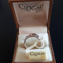 welsh gold and silver ring. size O. cost £189.00 on web site. can deliver locally