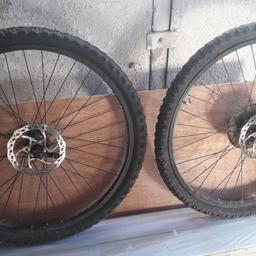 used wheels front and rear with disk brakes