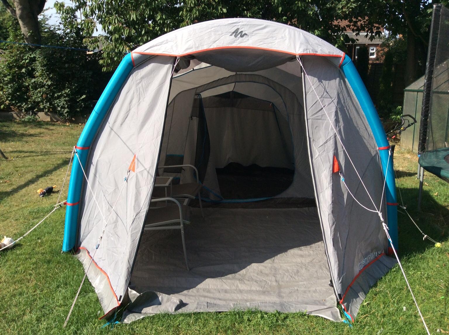 Quechua air tent 4.1 xl family in WF6 Wakefield for £150.00 for sale