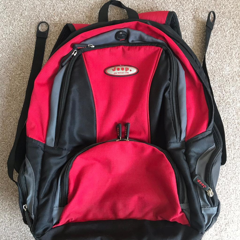 Jeep airflow clearance backpack