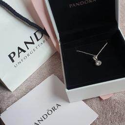Pandora Necklace and Charm
Never worn.
Still in box and bag.
As new condition.

Necklace was £45
Charm £55