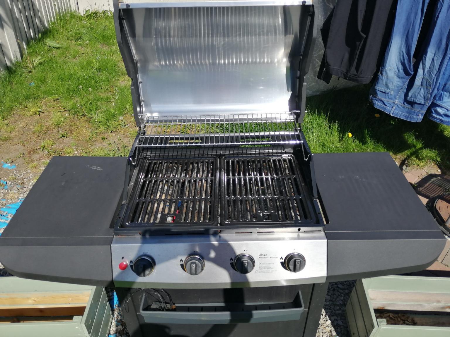 Ultar 4 burner gas barbecue new arrivals