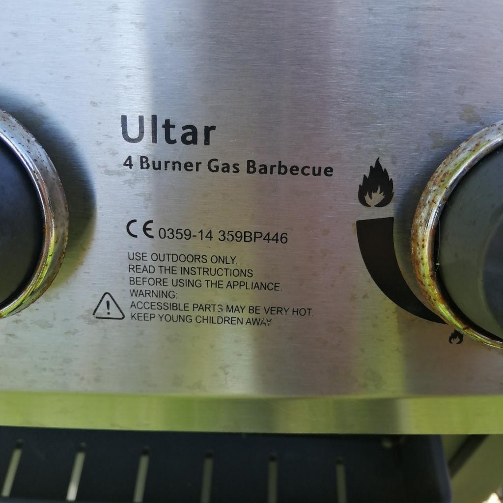 Ultar 4 burner gas hotsell barbecue parts