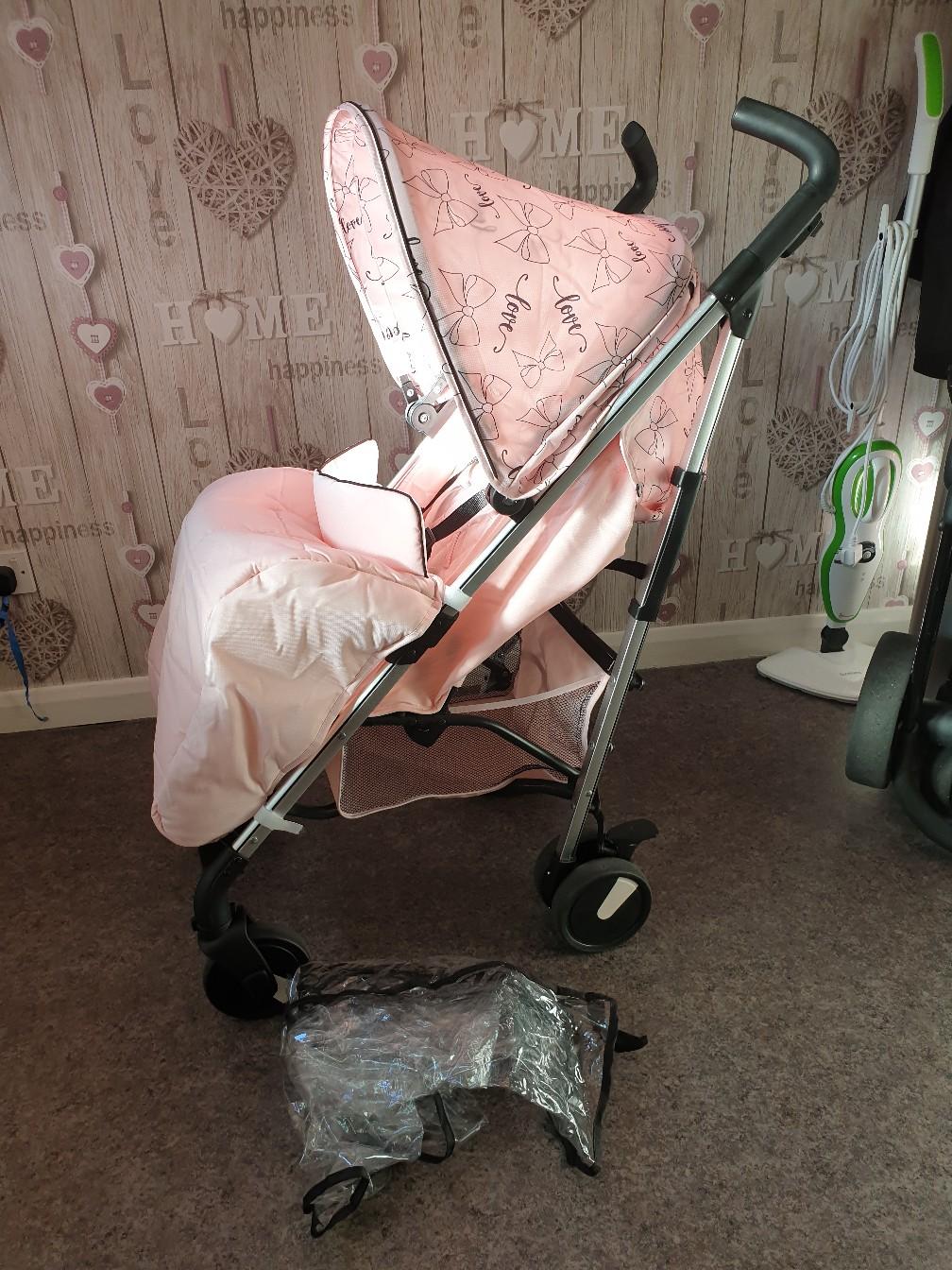 My babiie top bow stroller