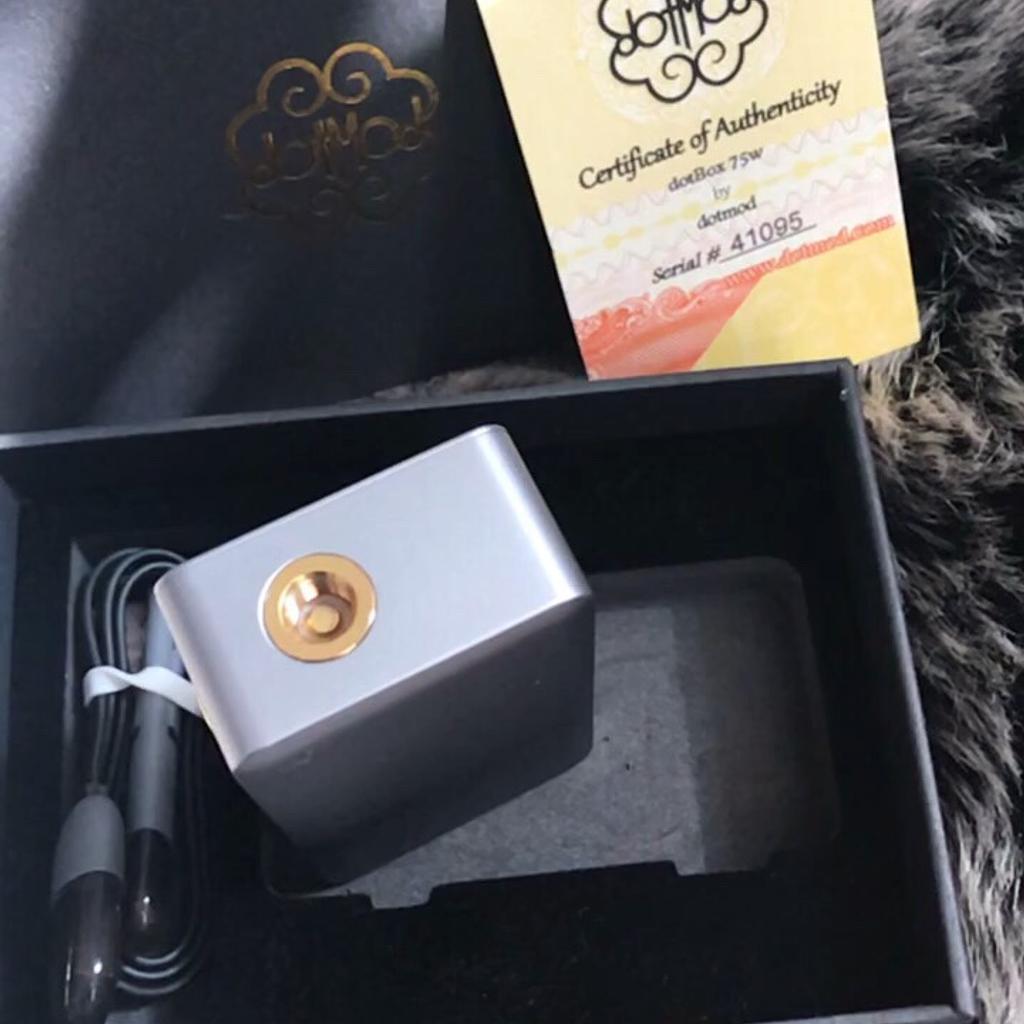 Dotmod Dotbox 75w Space grey in 26382 Wilhelmshaven für € 90,00