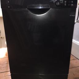 Black Bosch dishwasher less than 2 years old. With manual. Very good dishwasher only selling as I have changed to integrated dishwasher. Disconnected and ready to go.