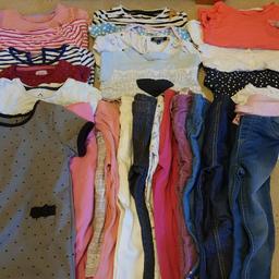 12 trousers/leggings 
1 dress
13 tops
18-24 months 
£10 bundle 
Collection Deal or possible delivery within Deal.