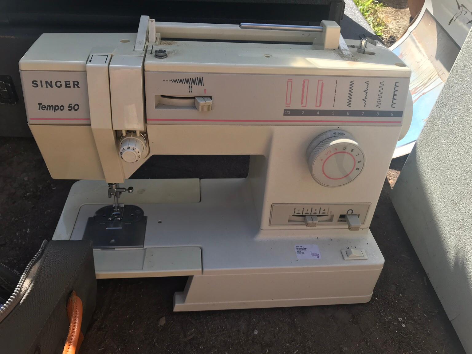 Singer Tempo 50 sewing machine in CR7 Croydon for £50.00 for sale Shpock